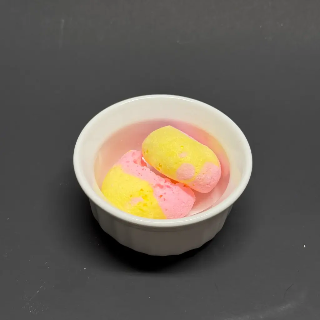 Strawberry-Banana Taffy Bites