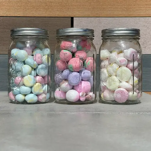 Beastly Freeze Dried Blue Raspberry Taffy Bites